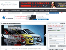 Tablet Screenshot of alger-auto.com